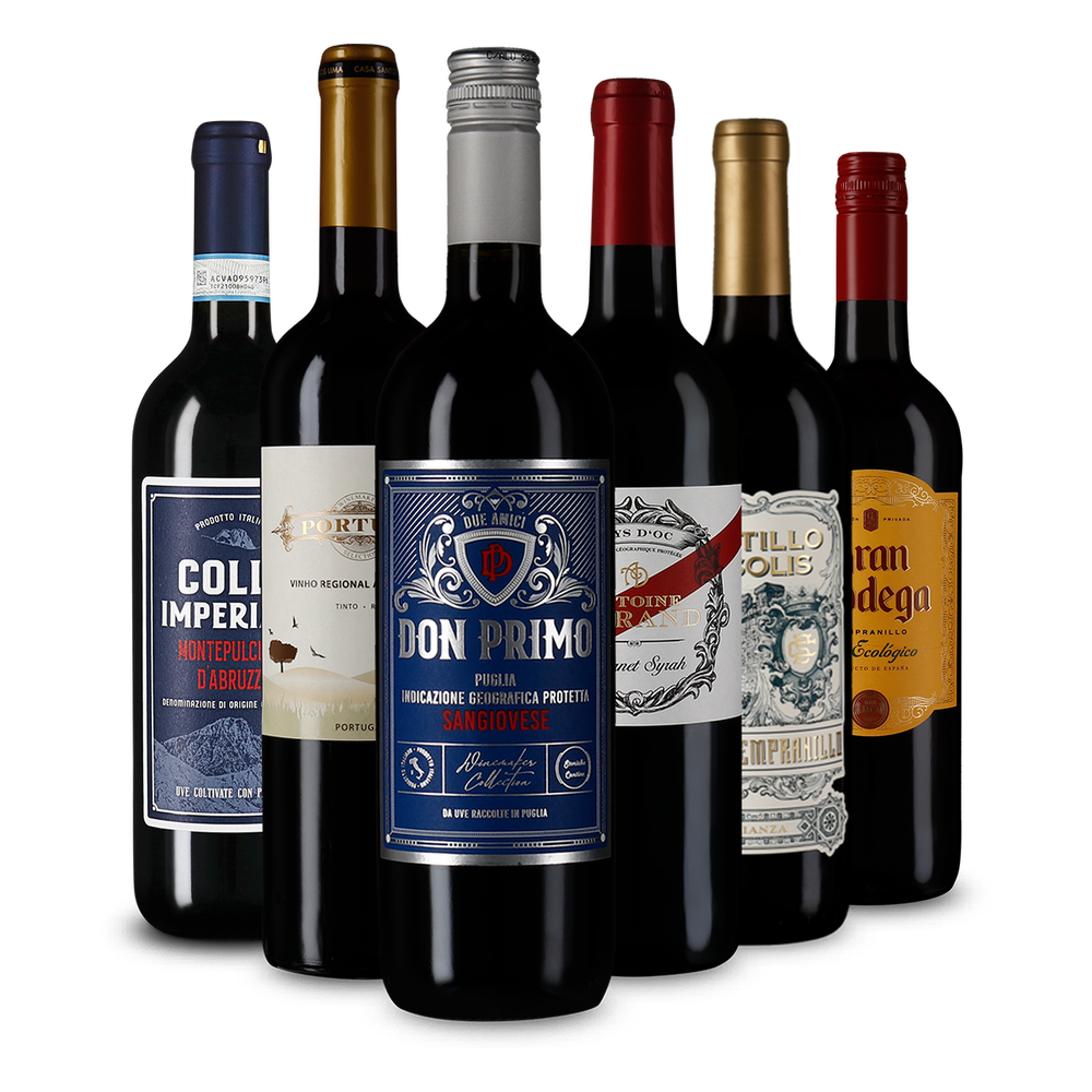 Vini rossi del Sud Europa