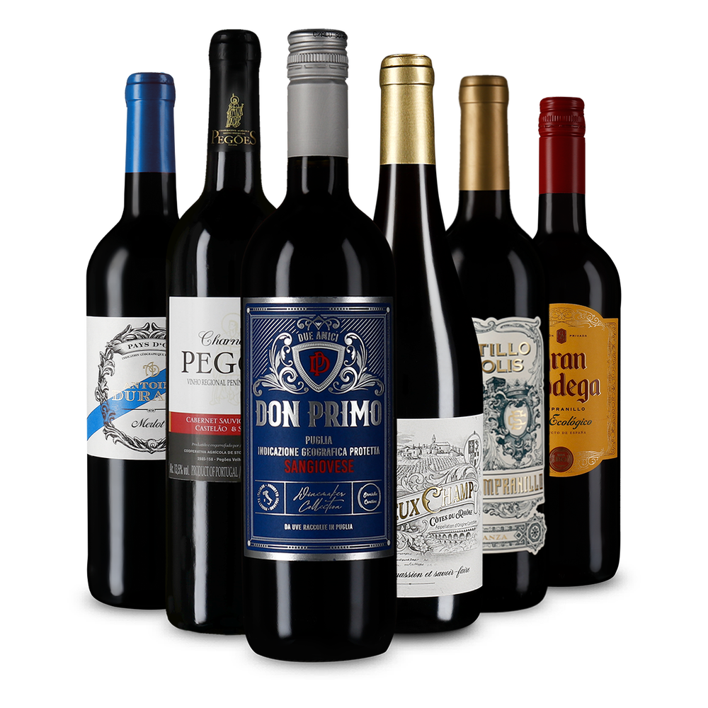 Vini rossi del Sud Europa