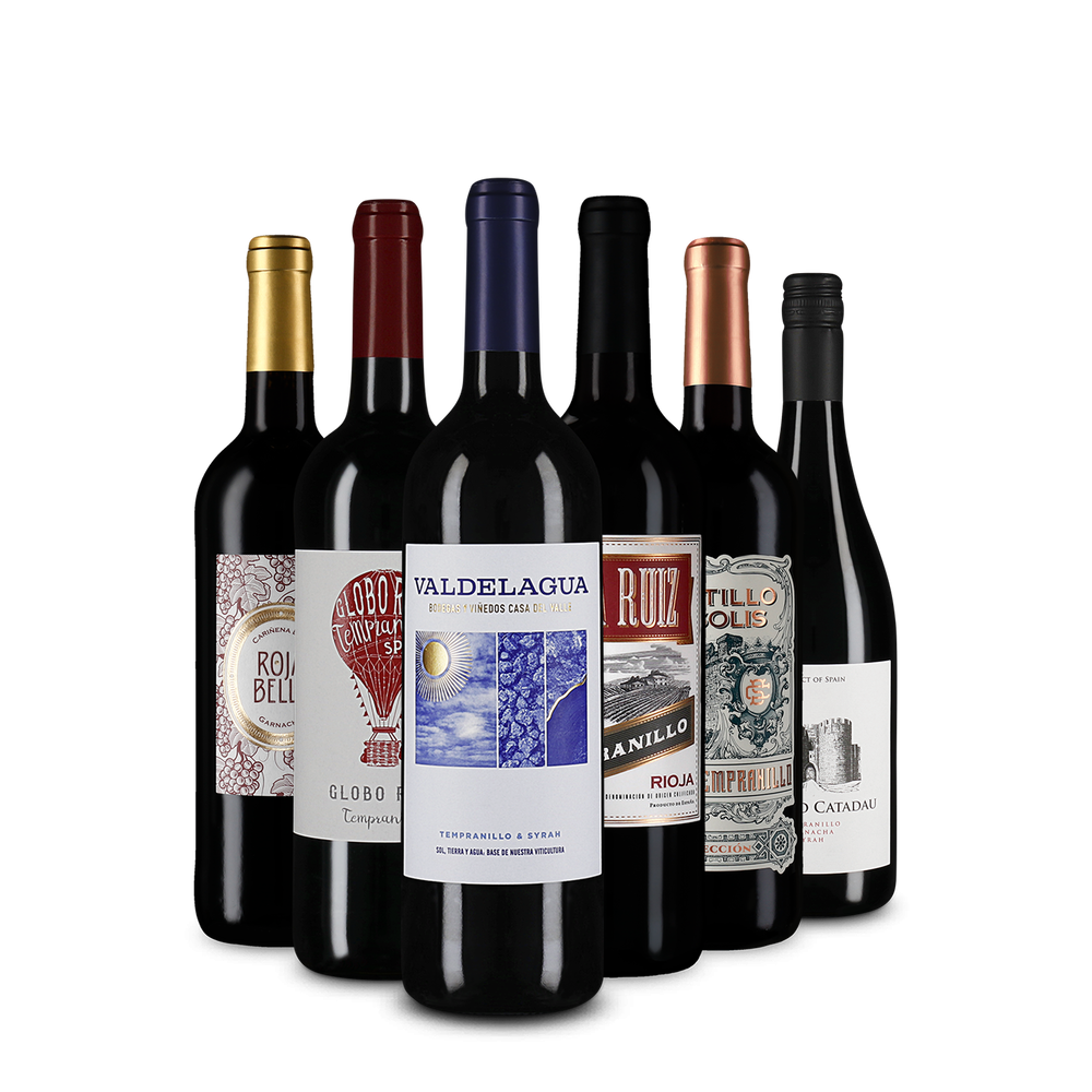 Selezione di vini spagnoli di carattere