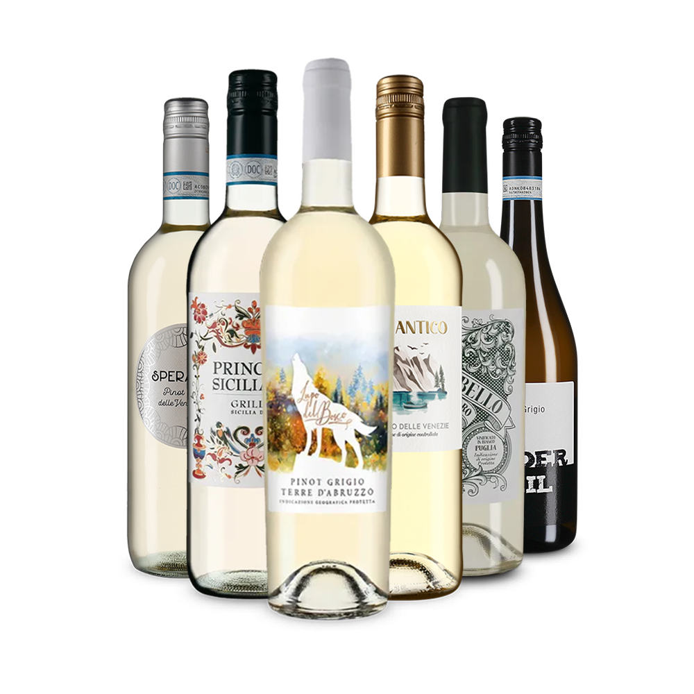 Selezione di vini bianchi italiani – Gold