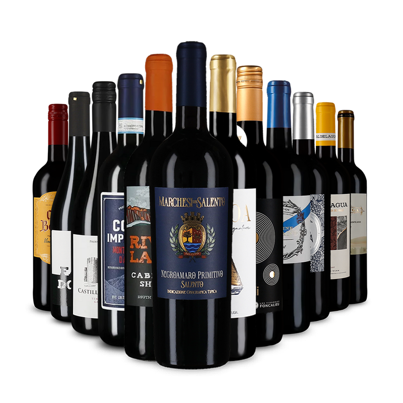 Selezione: i vini rossi dal mondo