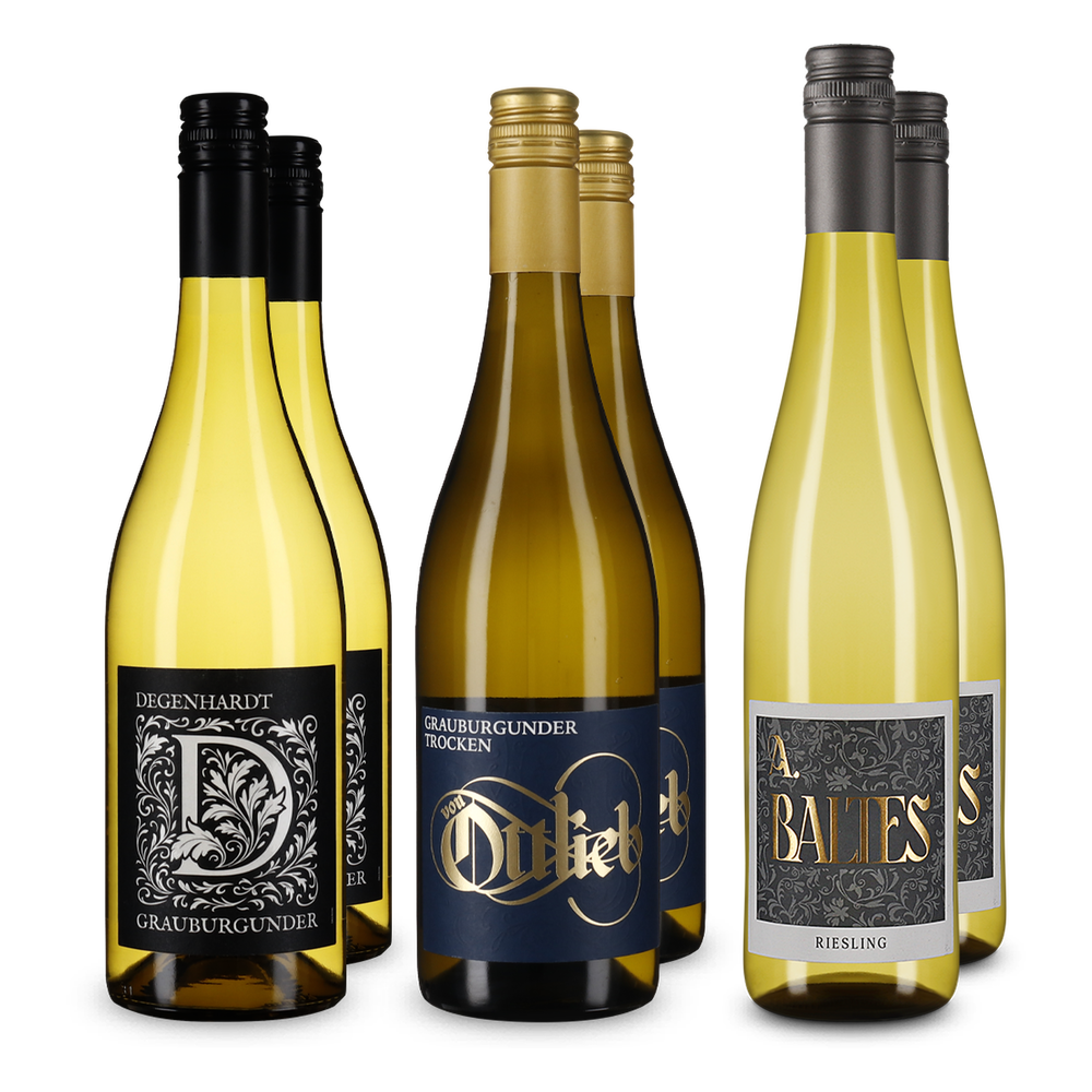 Selezione di vini bianchi tedeschi