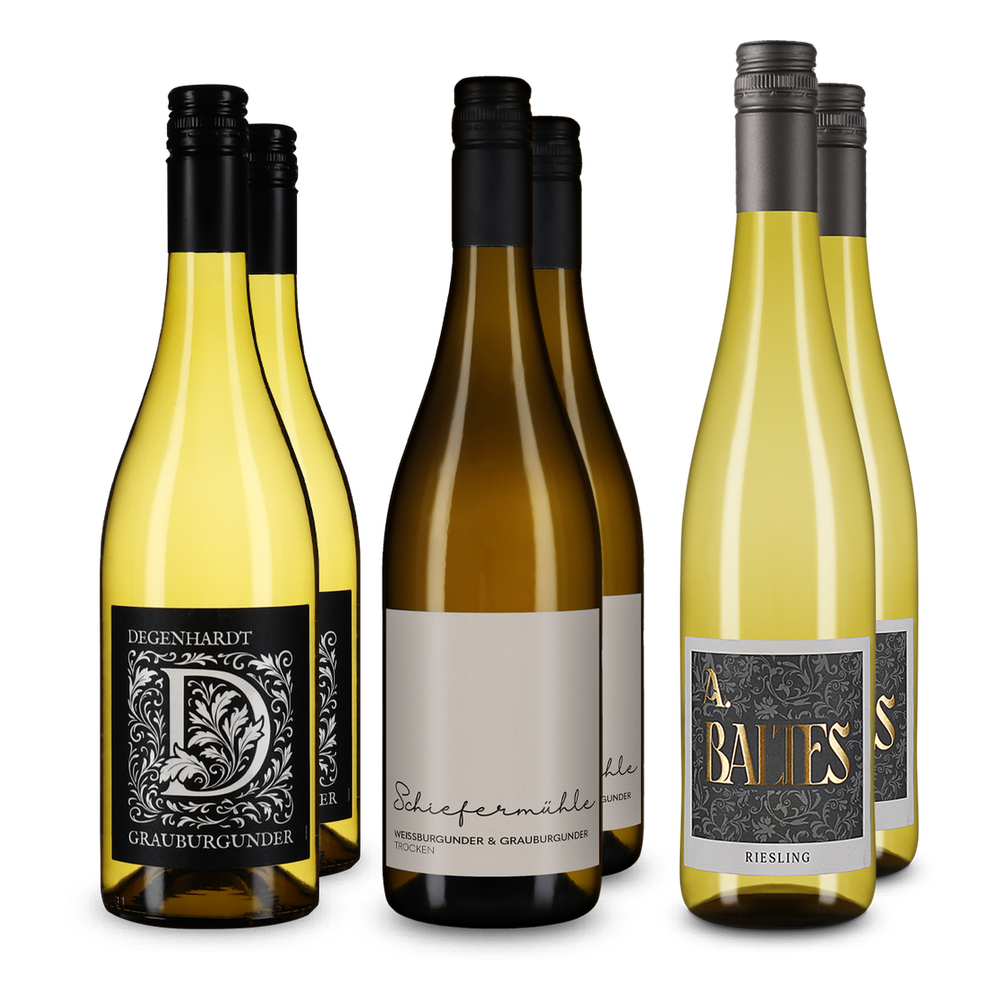 Selezione di vini bianchi tedeschi