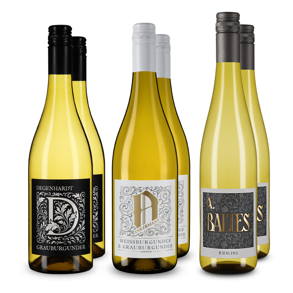 Selezione di vini bianchi tedeschi