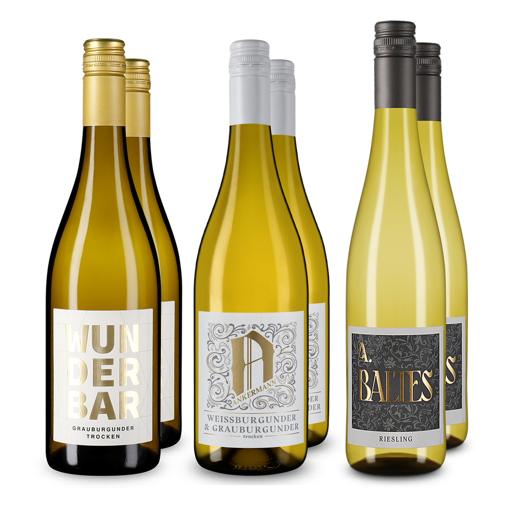 Selezione di vini bianchi tedeschi