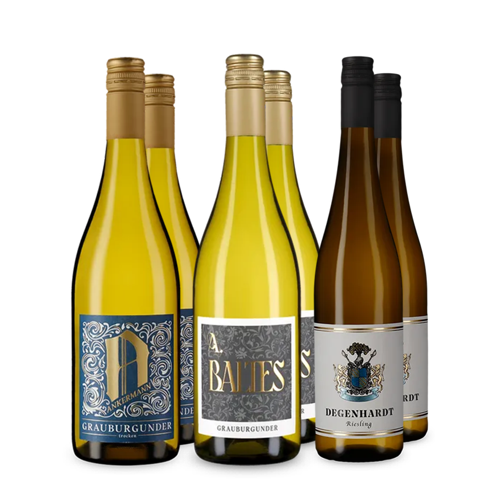 Selezione di vini bianchi tedeschi