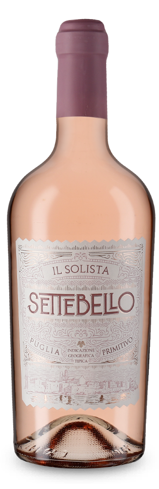 Casa Vinicola Botter Settebello il Solista Primitivo rosato 2023 – Gold