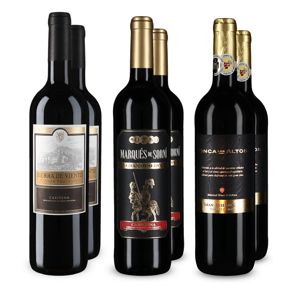 Selezione di vini spagnoli Gran Reservas