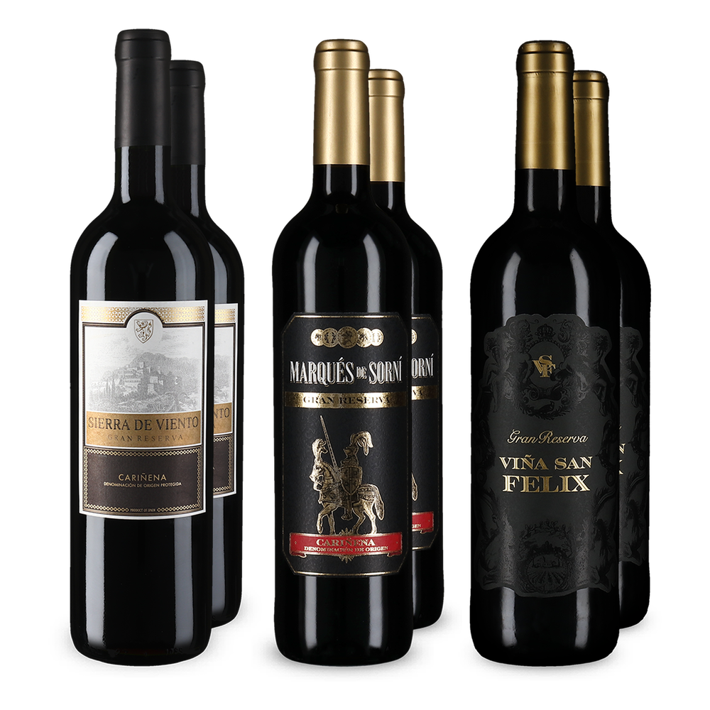 Selezione di vini spagnoli Gran Reservas