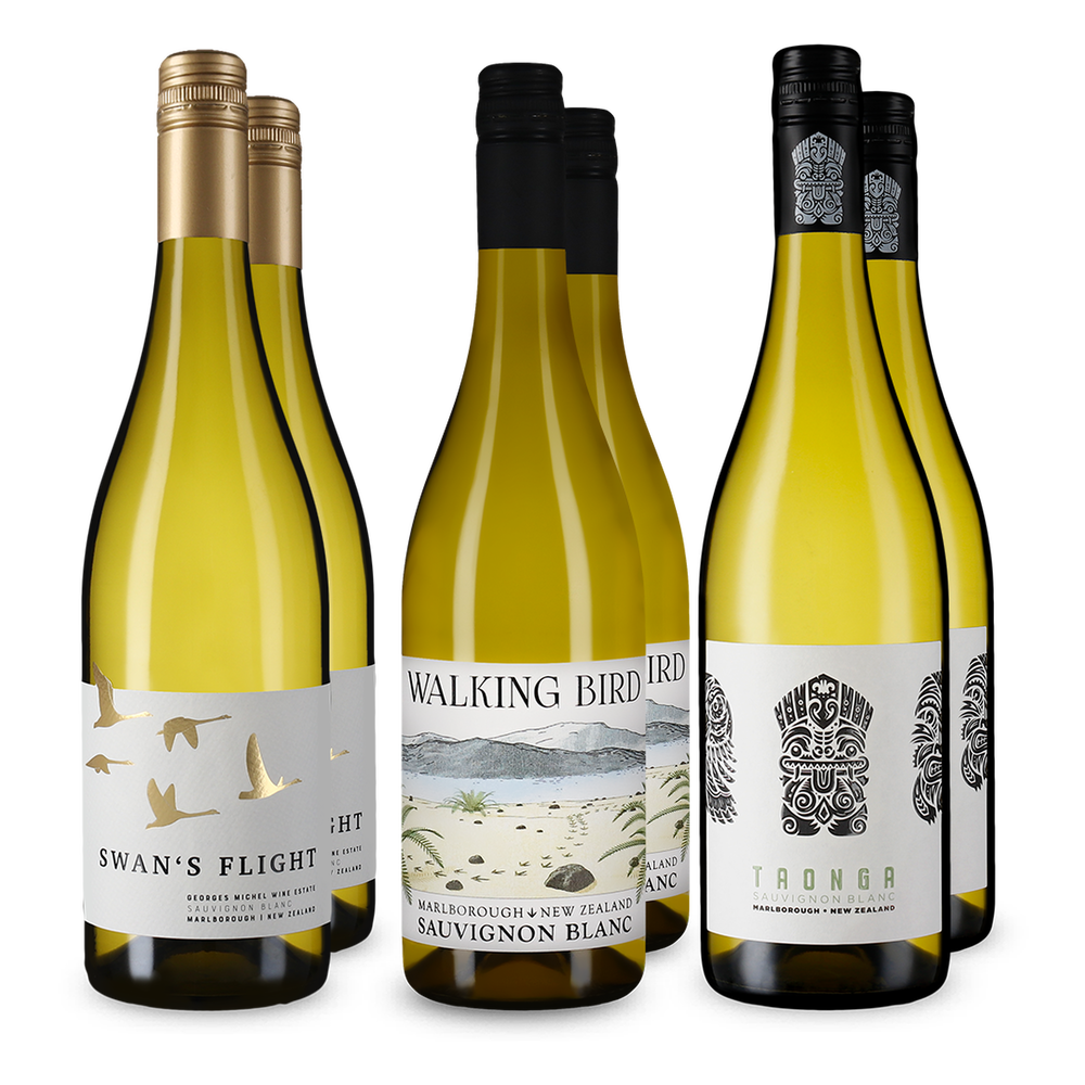 Selezione di Sauvignon Blanc della Nuova Zelanda