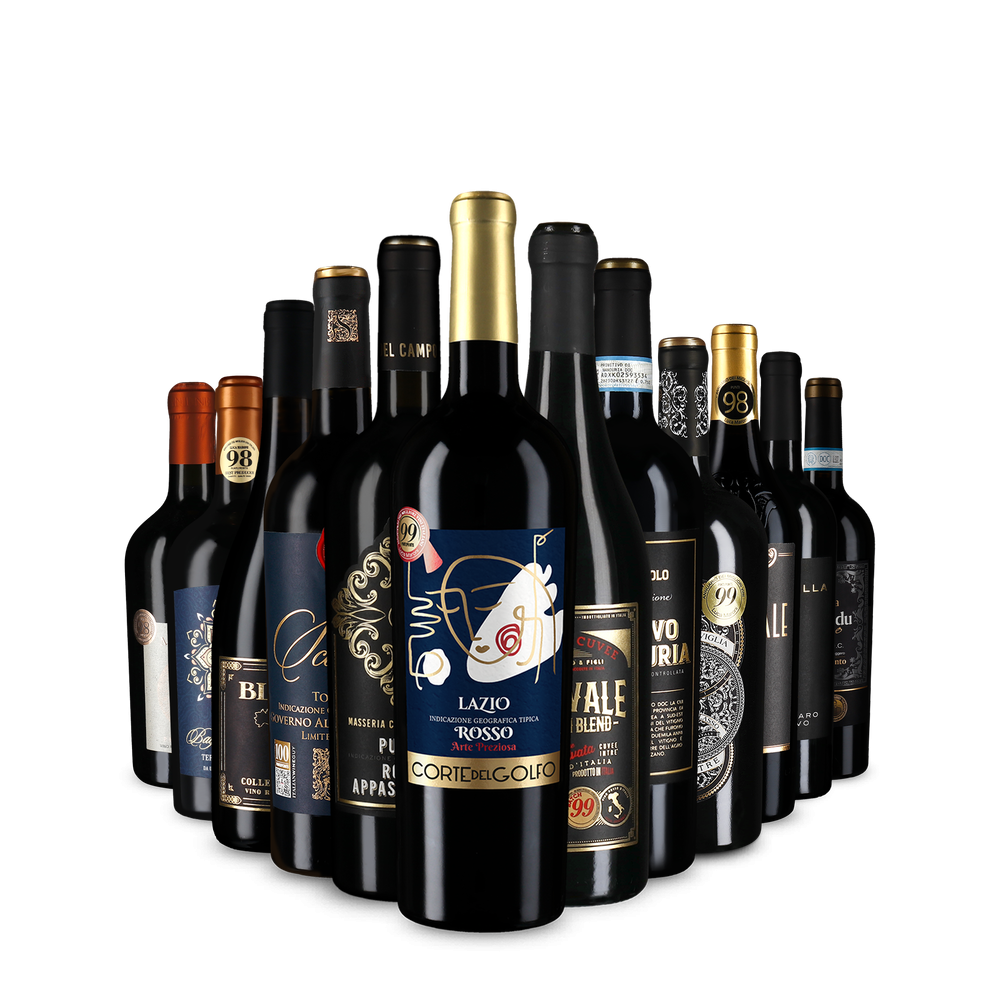 Selezione di vini premiati da Luca Maroni formato XXL