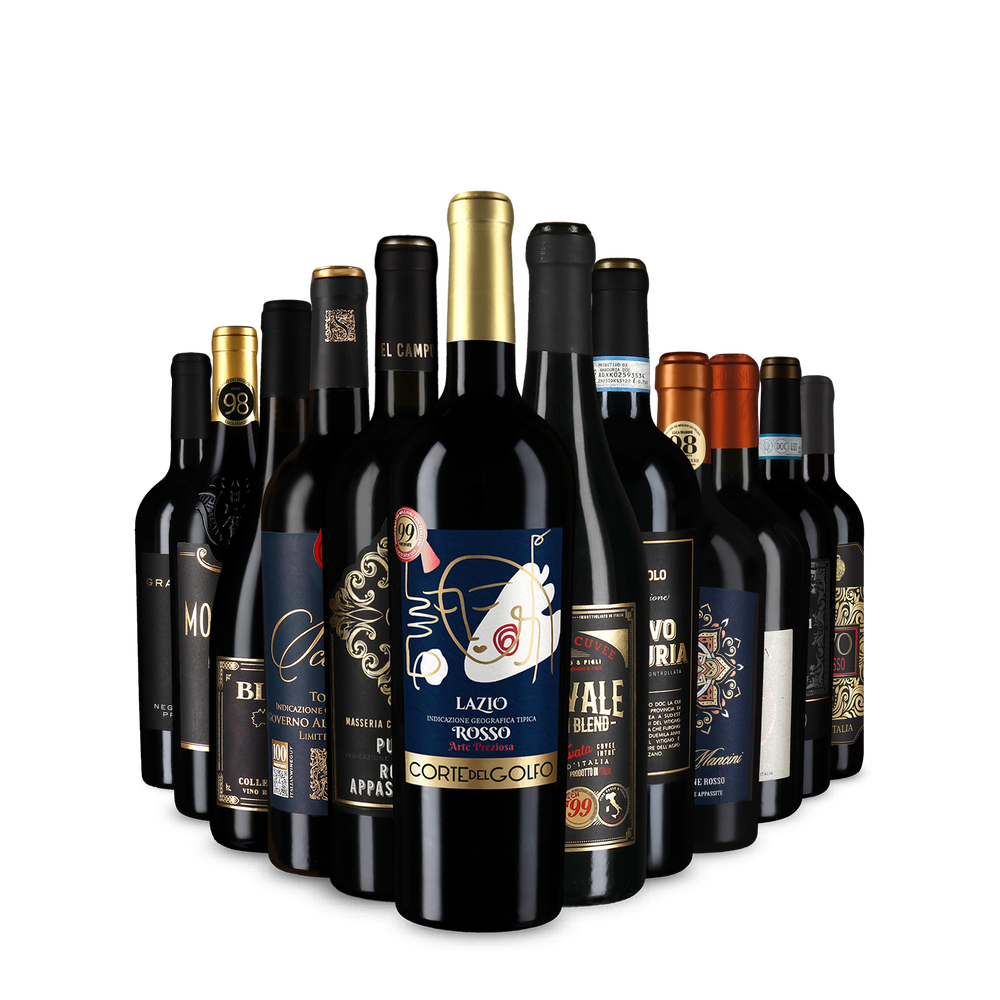 Selezione di vini premiati da Luca Maroni formato XXL
