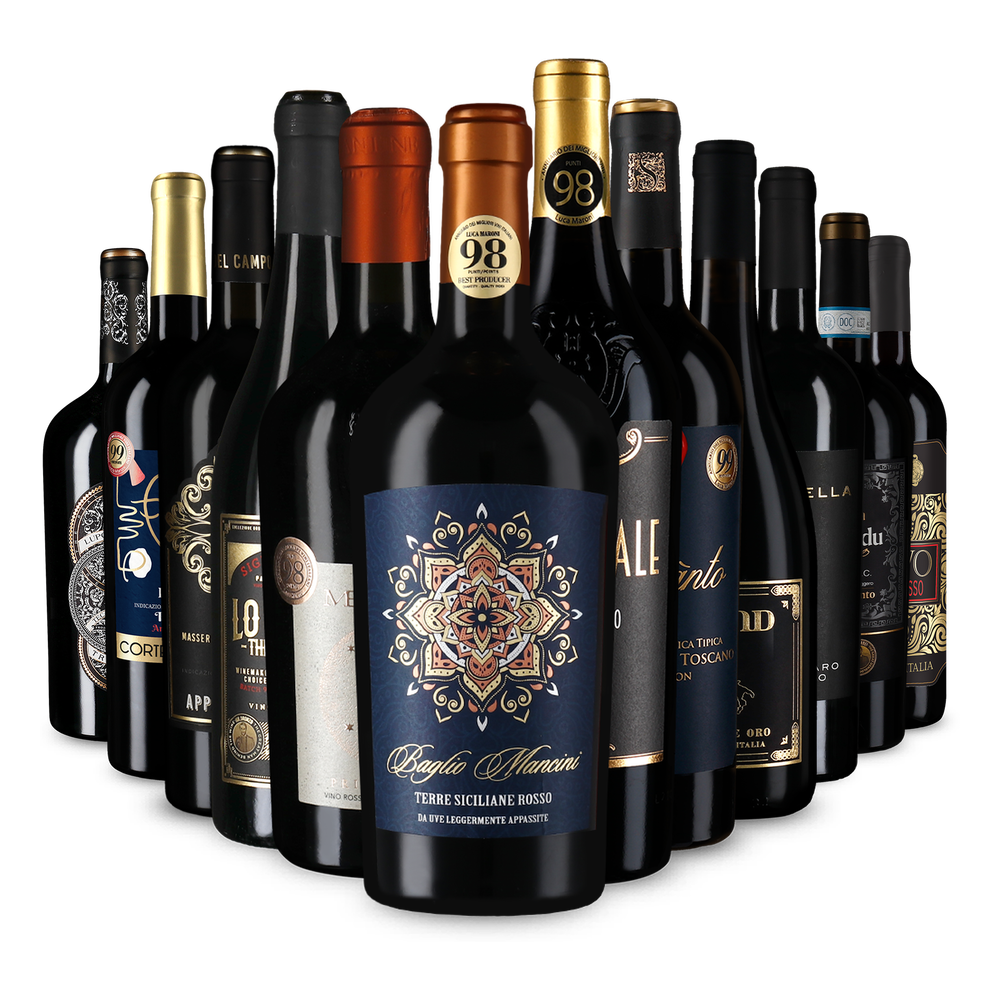 Selezione di vini premiati da Luca Maroni formato XXL