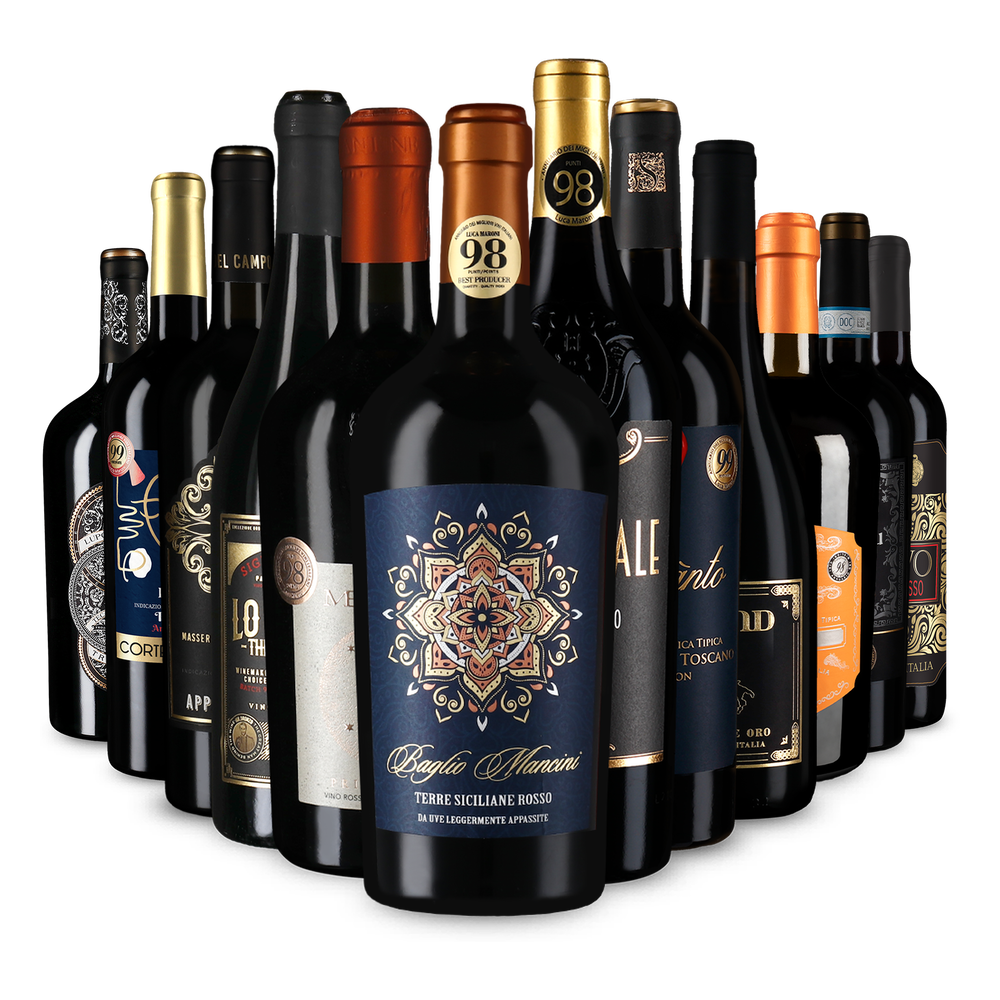 Selezione di vini premiati da Luca Maroni formato XXL