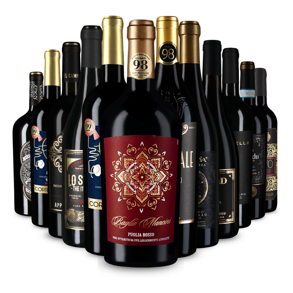 Selezione di vini premiati da Luca Maroni formato XXL