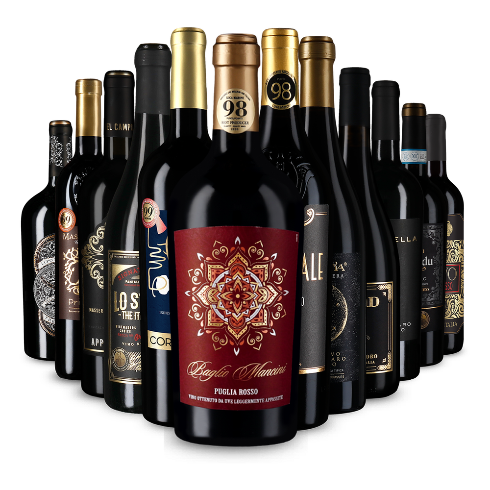 Selezione di vini premiati da Luca Maroni formato XXL