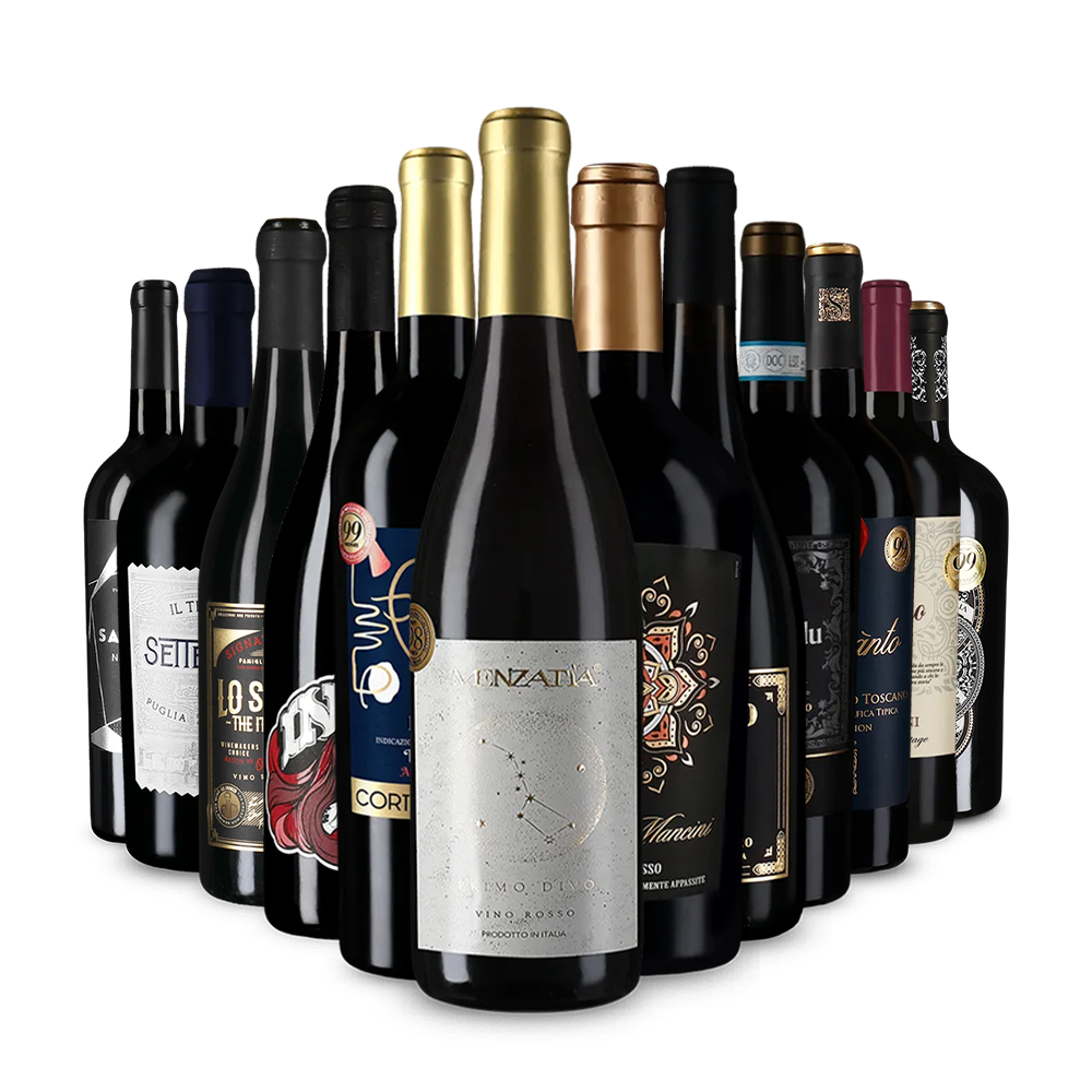 Selezione di vini premiati da Luca Maroni formato XXL – Gold