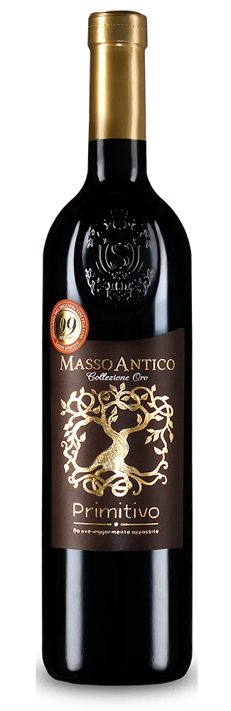 Cantine di Ora Masso Antico Primitivo appassito Collezione Oro 2023 – Gold