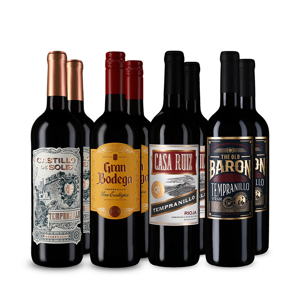 Pacchetto 4x2 Tempranillo oro