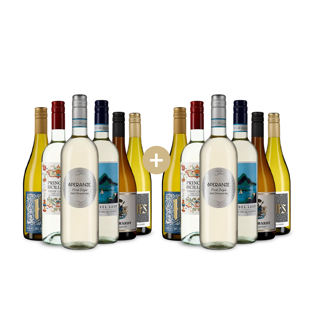 6+6 bottiglie: Pinot Grigio & Pinot Gris – Gold