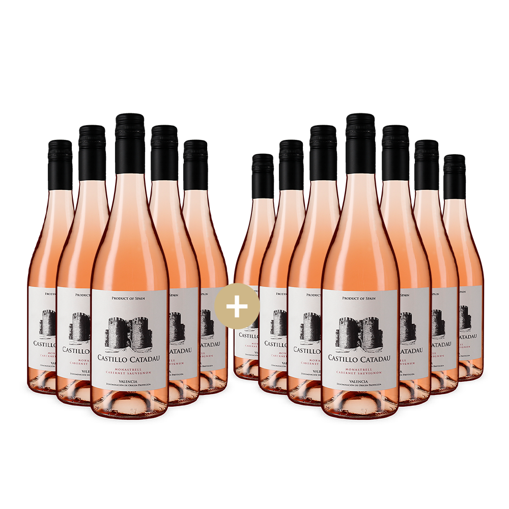 5+7 bottiglie Castillo Catadau rosato 2024 – Gold