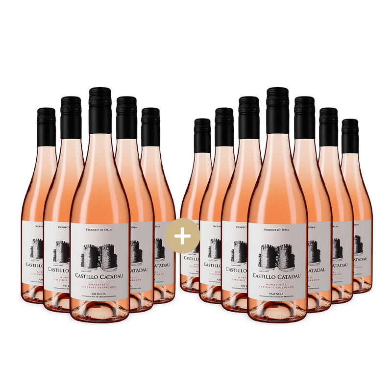 5+7 bottiglie Castillo Catadau rosato 2024 – Gold