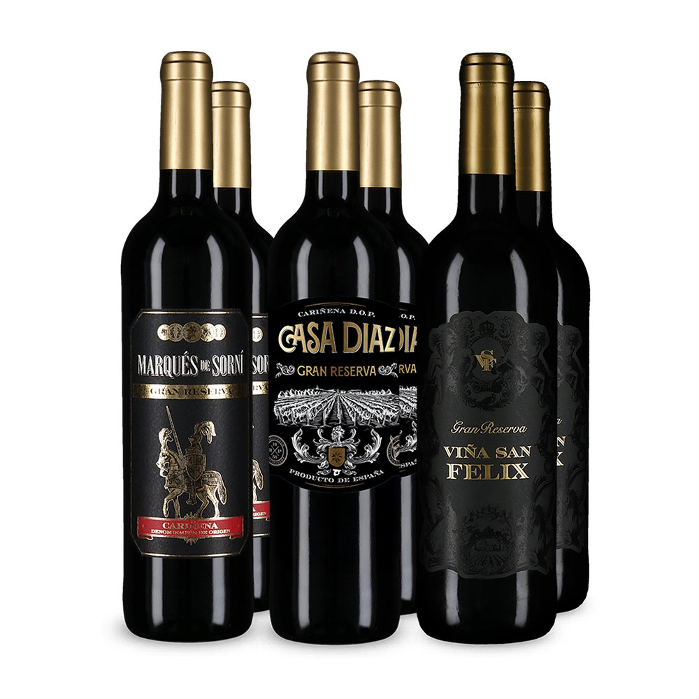 Gran Reserva: il trio in pacco 3x2 – Gold