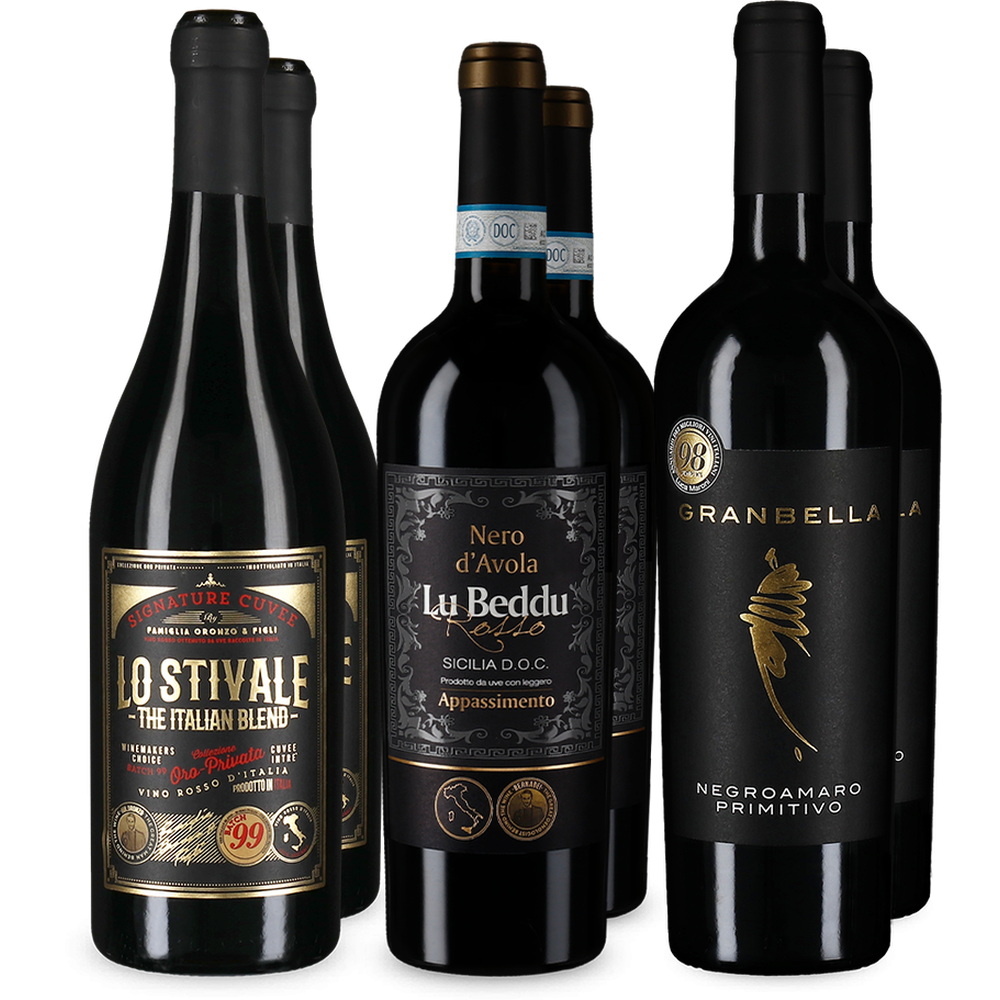 I rossi preferiti di Luca Maroni in pacco 3x2 – Gold