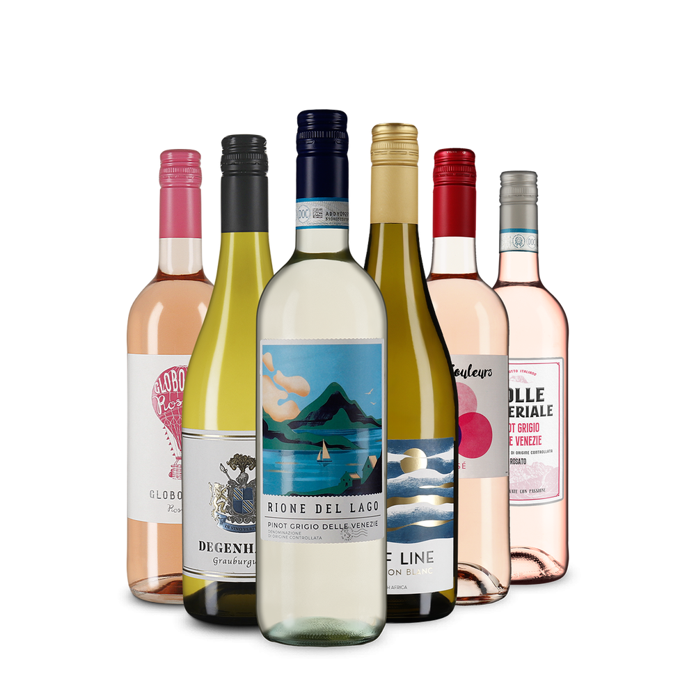 I nostri vini bianchi e rosati dell'anno – selezione scoperta da 6 bottiglie