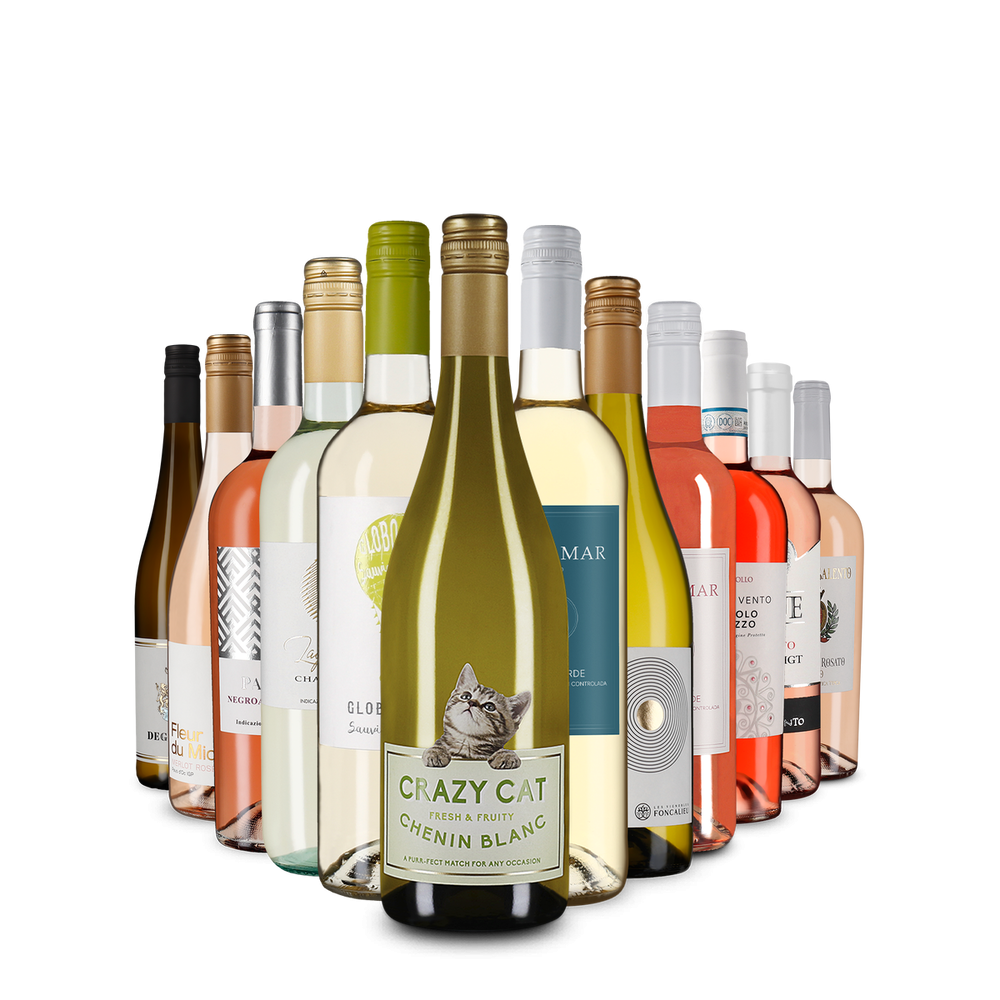 Vini pasquali: rossi e rosati in pacco da 12