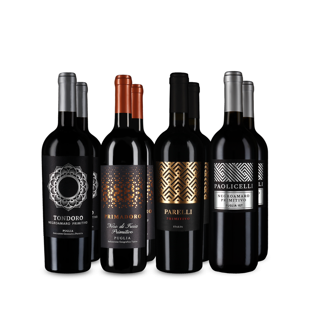 Primitivo i migliori in pacco 4x2 – Gold