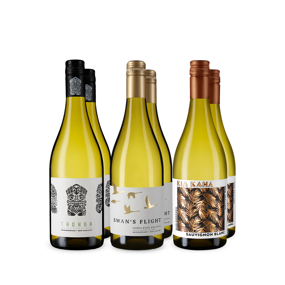 Sauvignon-Blanc di Marlborough in pacco 3x2 – Gold