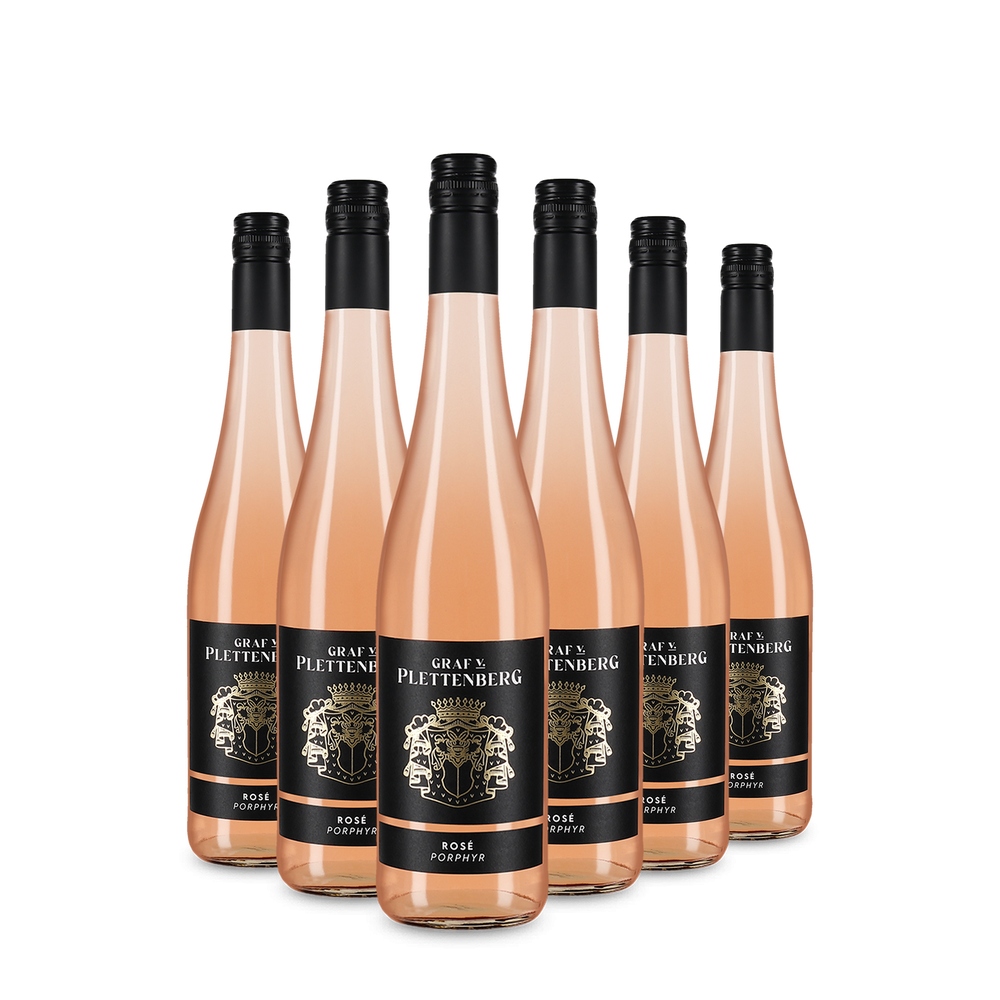 6 bottiglie Graf Plettenberg rosato Porphyr 2025