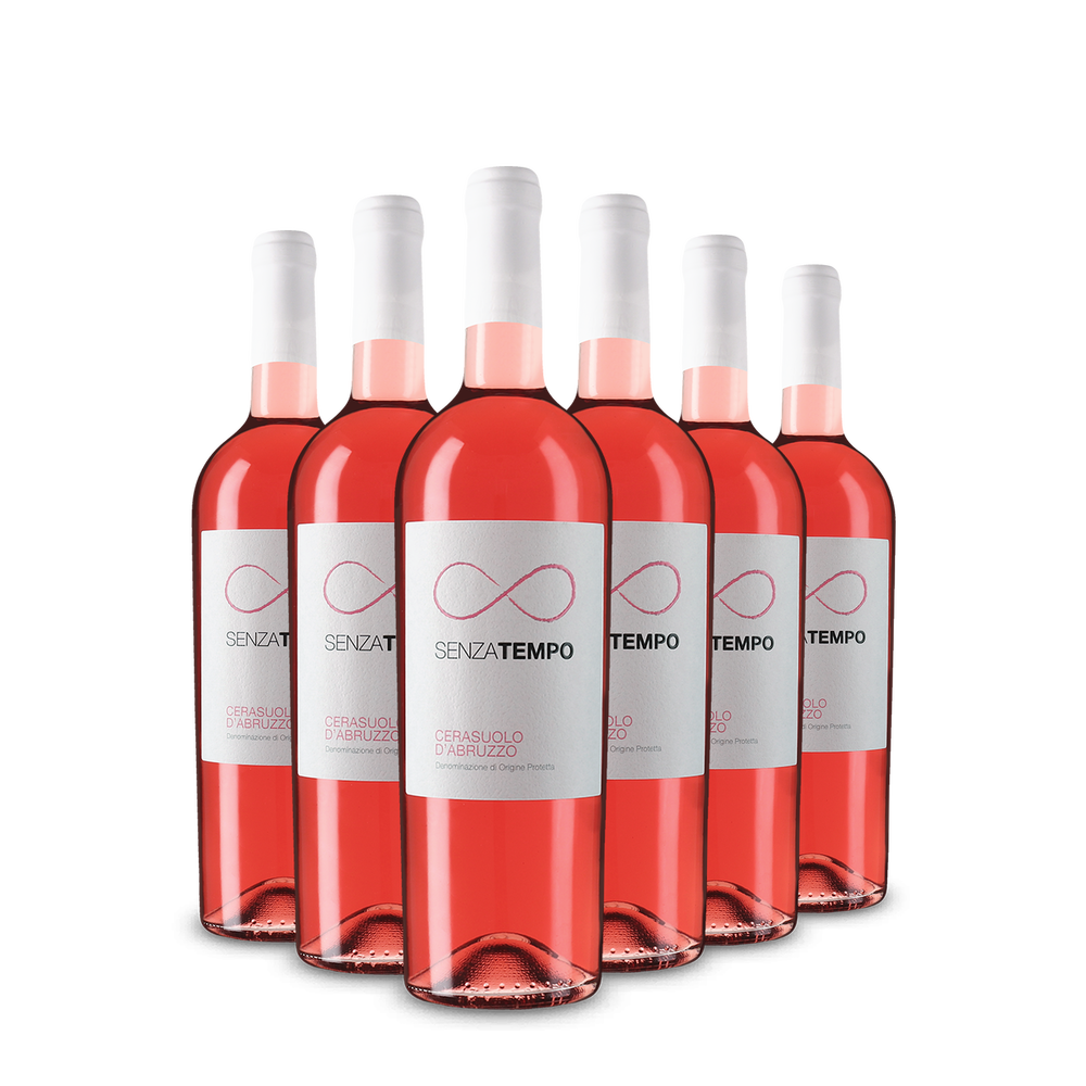 6 bottiglie Senza Tempo Cerasuolo d'Abruzzo rosato 2025