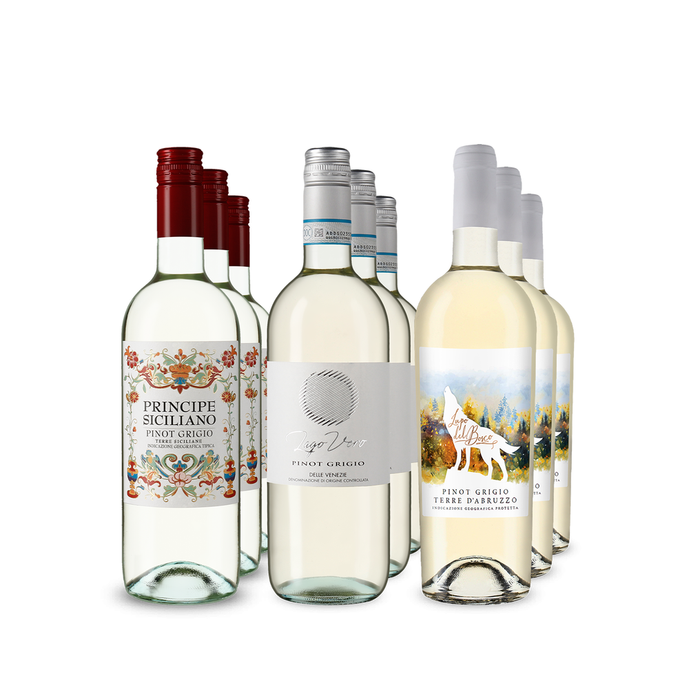 3x3 Pinot Grigio trio da tre regioni – Gold