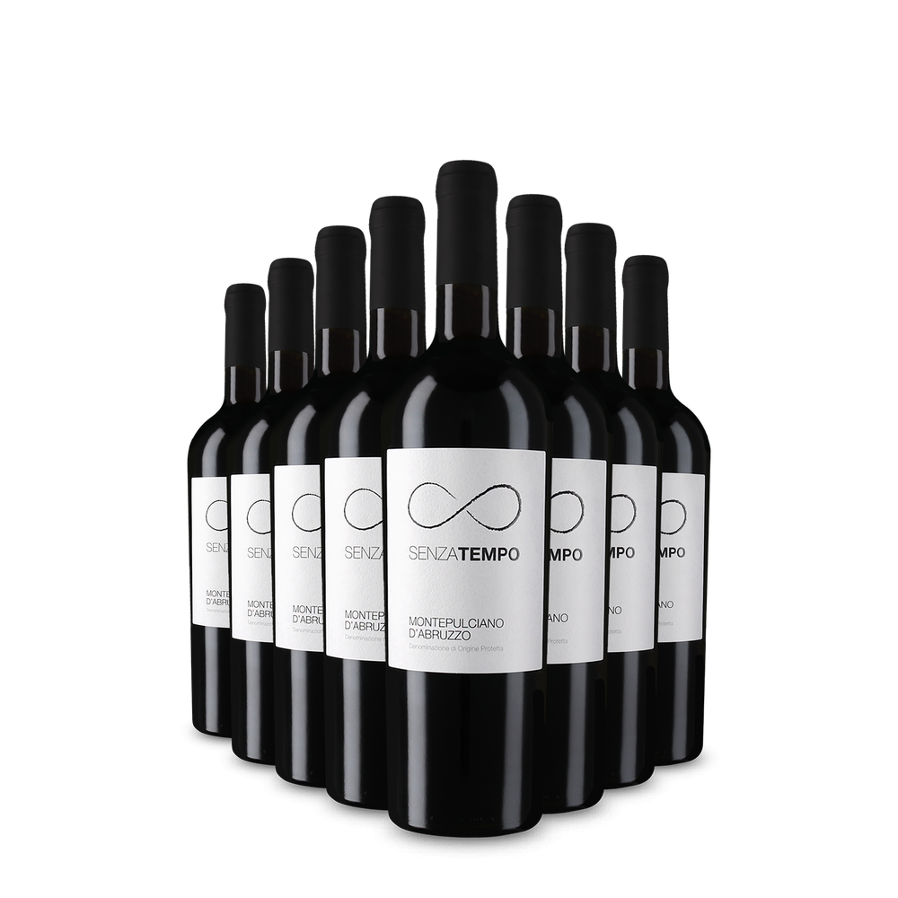 8 bottiglie Senza Tempo Montepulciano d'Abruzzo 2024 – Gold