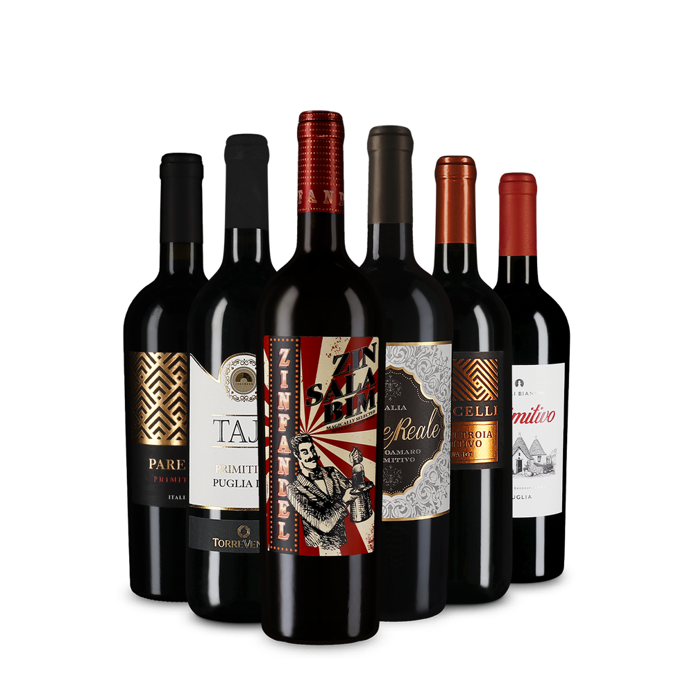 6x1 Selezione Primitivo premiata con l'oro