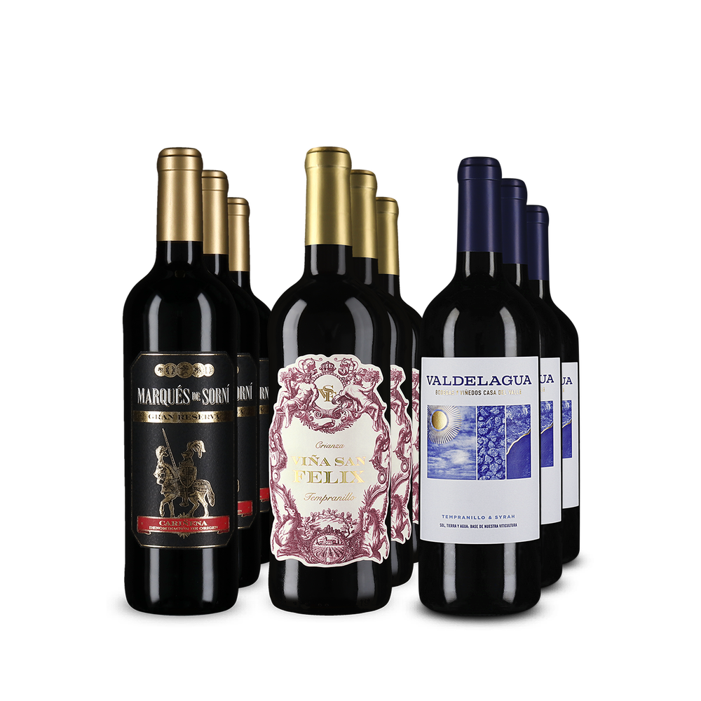 3x3 Vini rossi premiati dalla Spagna