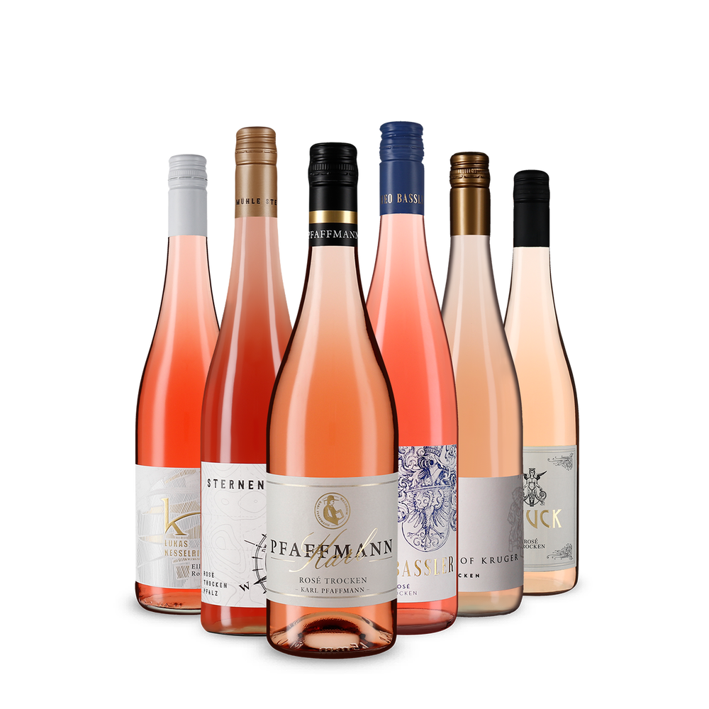 6x1 Selezione estiva di rosé tedeschi