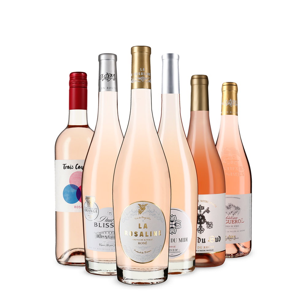 6x1 Selezione estiva di rosati francesi