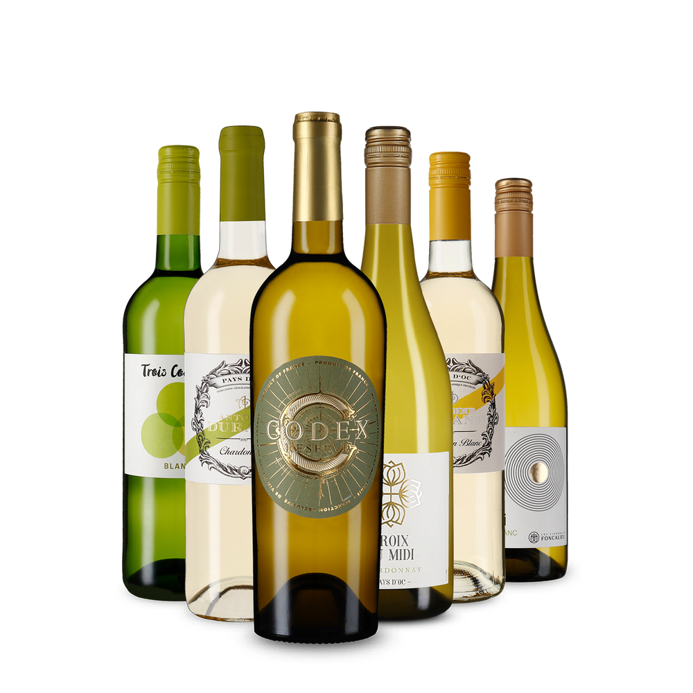 6x1 Selezione estiva di vini bianchi francesi