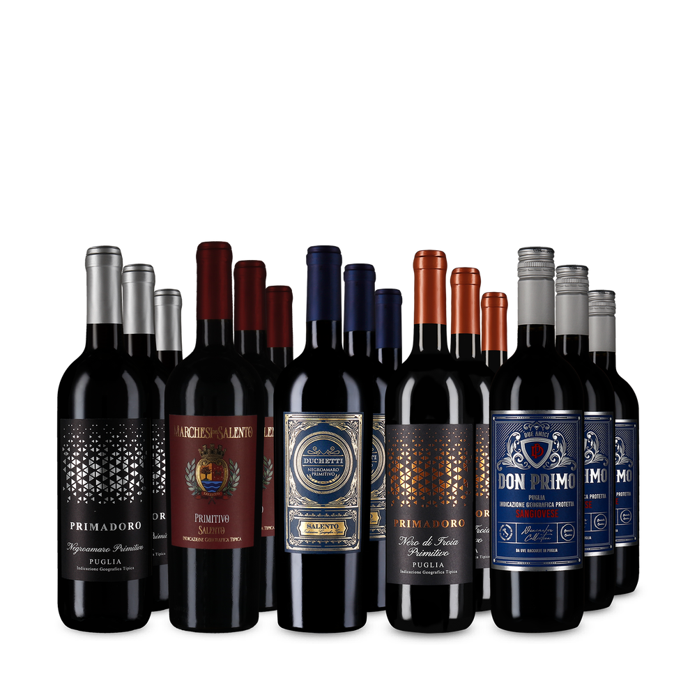 5x3 Primitivo & Co. dalla Puglia a prezzo promozionale