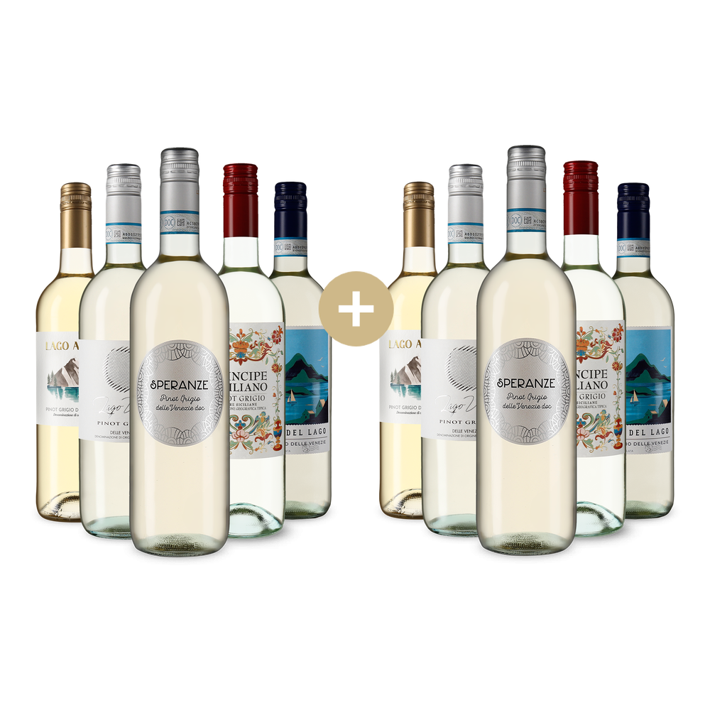 5+5 gratis: Selezione di Pinot Grigio