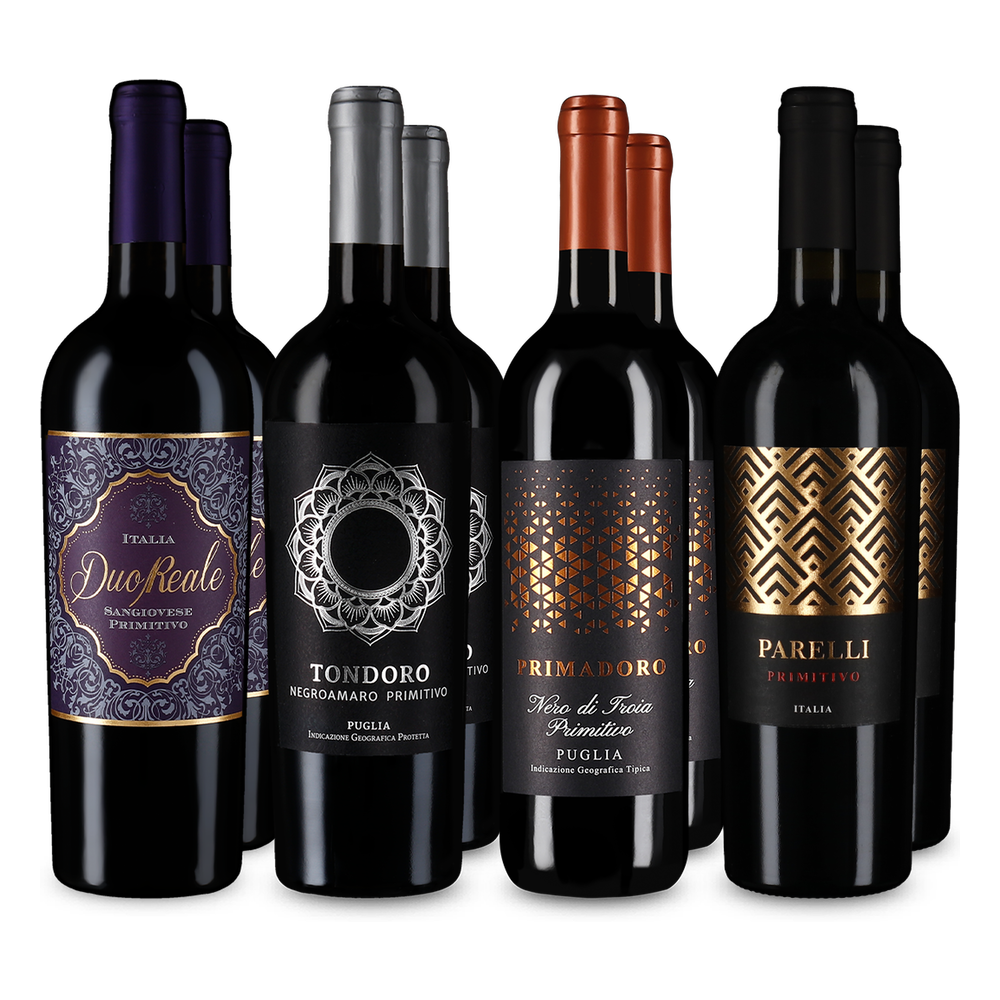 4x2 Primitivo: il gusto del Sud