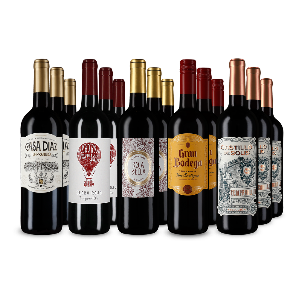 5x3 Vini rossi spagnoli: piacere estivo a un prezzo top