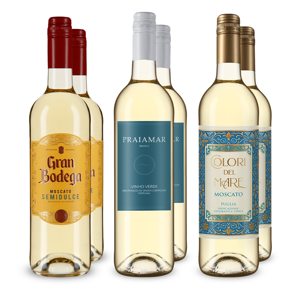 3x2 Bianchi fruttati preferiti: amabile e abboccato