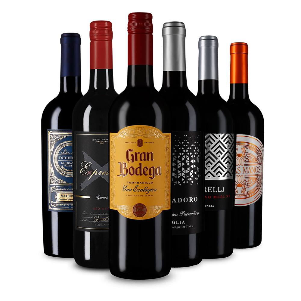6x1 Rossi fruttati preferiti: amabili e abboccati
