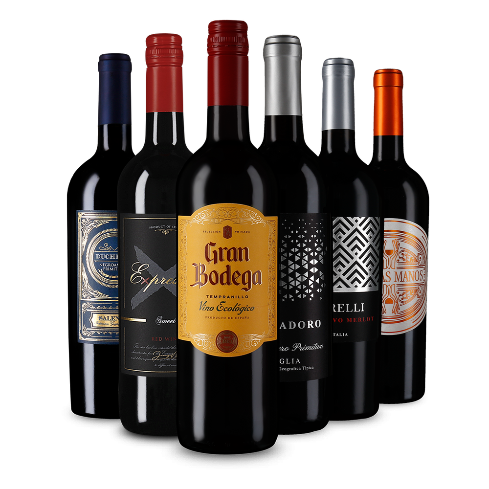 6x1 Rossi fruttati preferiti: amabili e abboccati