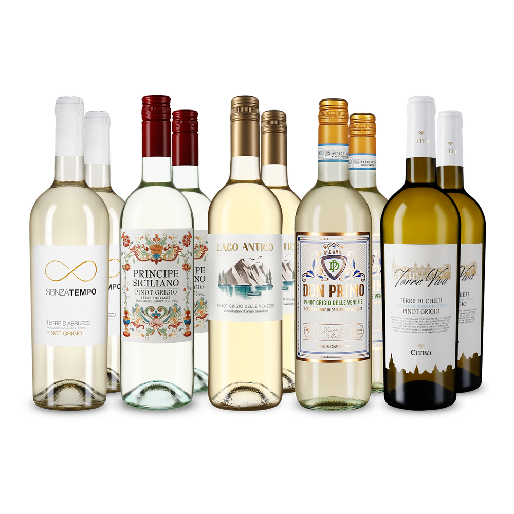 5x2 Pinot Grigio: un pezzo d'Italia