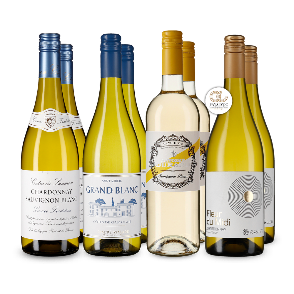 4x2 Vini bianchi dalla Francia: il savoir-vivre nel bicchiere